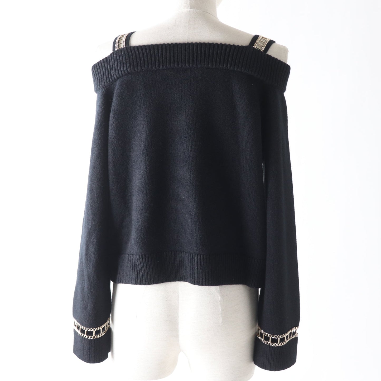 Chanel knit Black Handbag 2