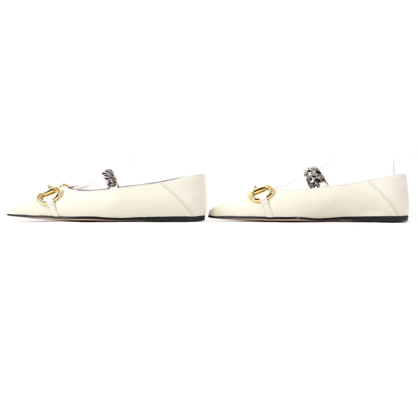 Gucci Horsebit Flats Handbag Leather Chain Shoes