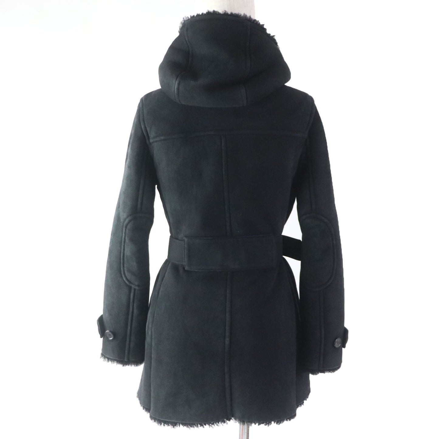 Mouton Coat Main: Mouton Women Handbag Black Travel Bag