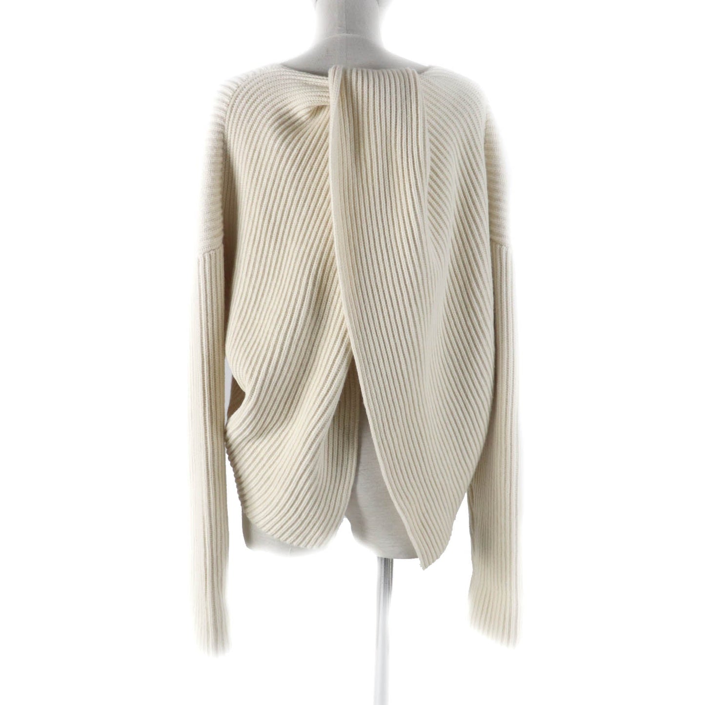 Knit Bx Main: Wool, Main: Cashmere Off White Travel Bag