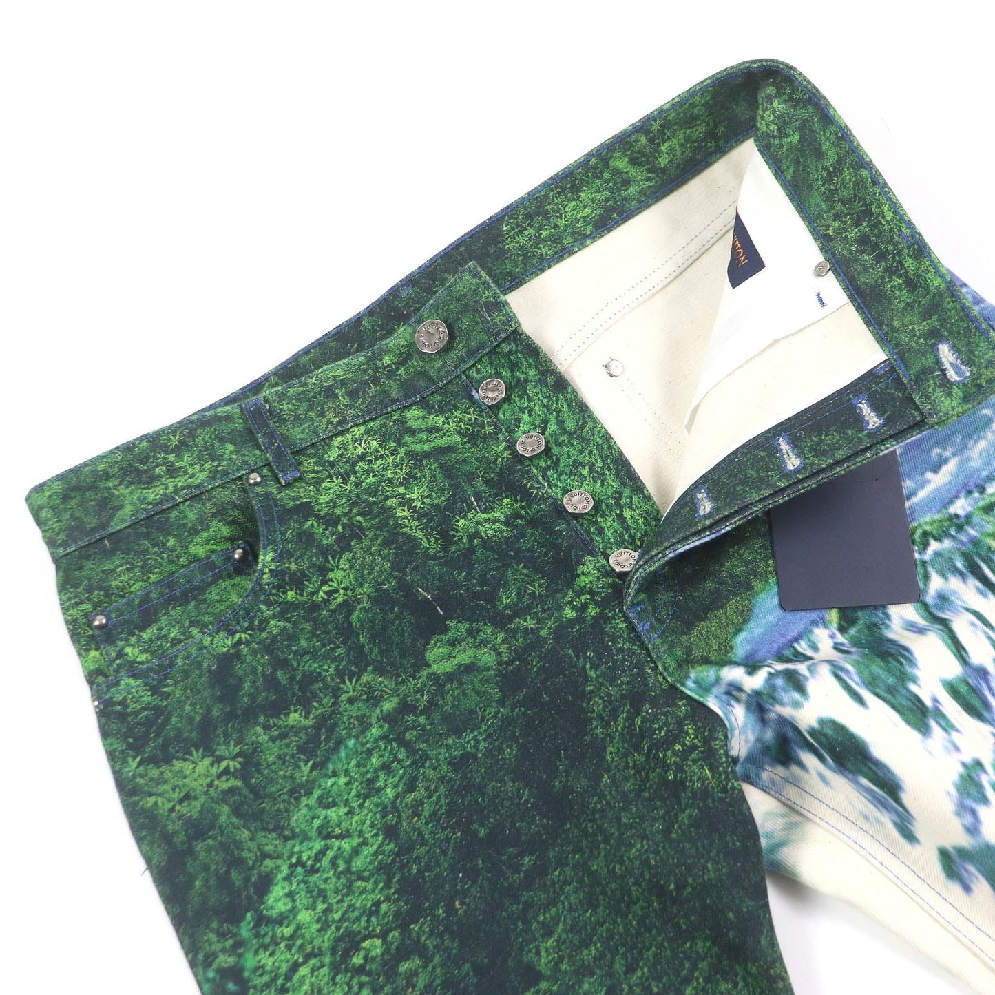 Louis Vuitton 1A9STJ part cowhide 31 Cotton Multicolor Apparel