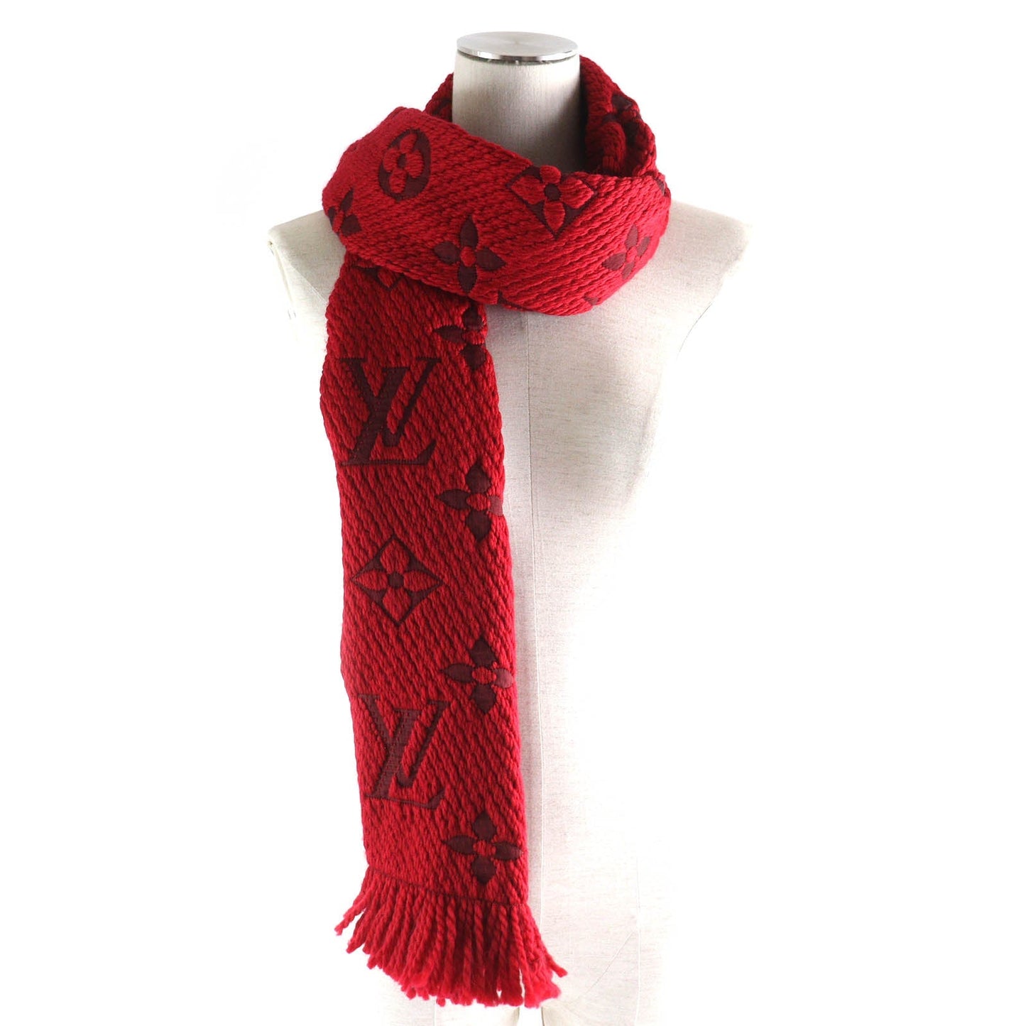 Louis Vuitton Scarf Wool Logo
