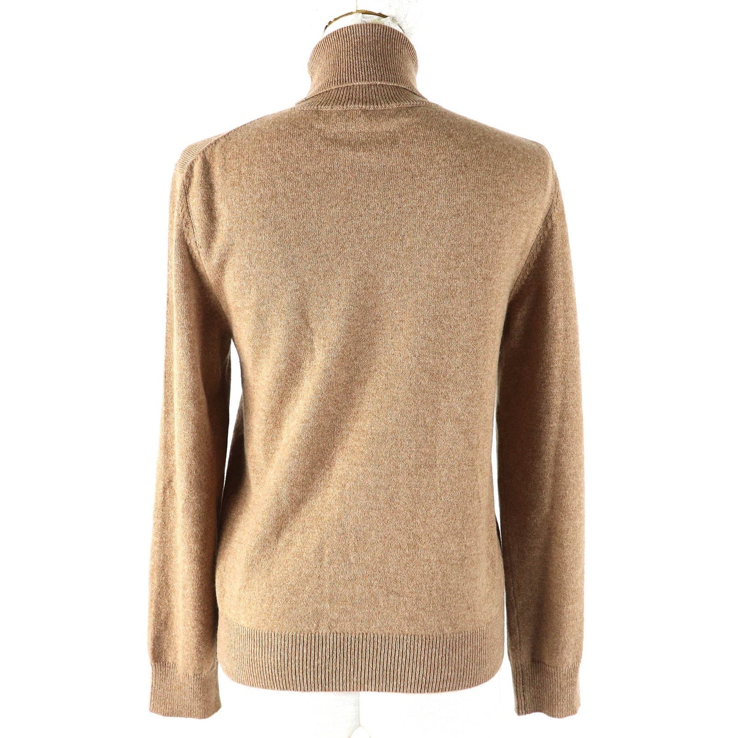 Knit Main: Cashmere Light Women M Handbag Brown Travel Bag