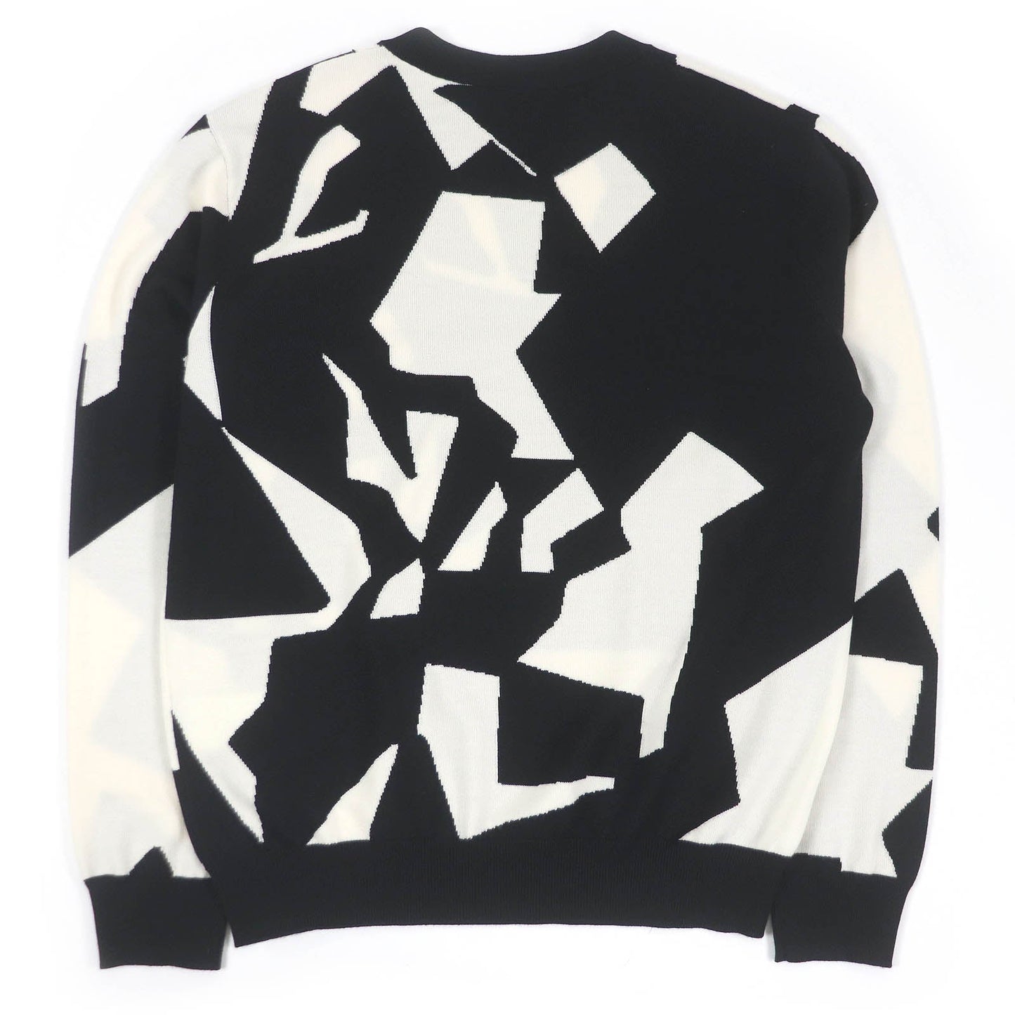Louis Vuitton knit 1AAU2Y Wool Black White Apparel