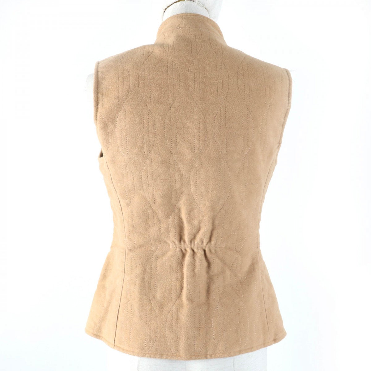 Vest Main: Cotton, Filling: Polyester Women Handbag Beige Travel Bag