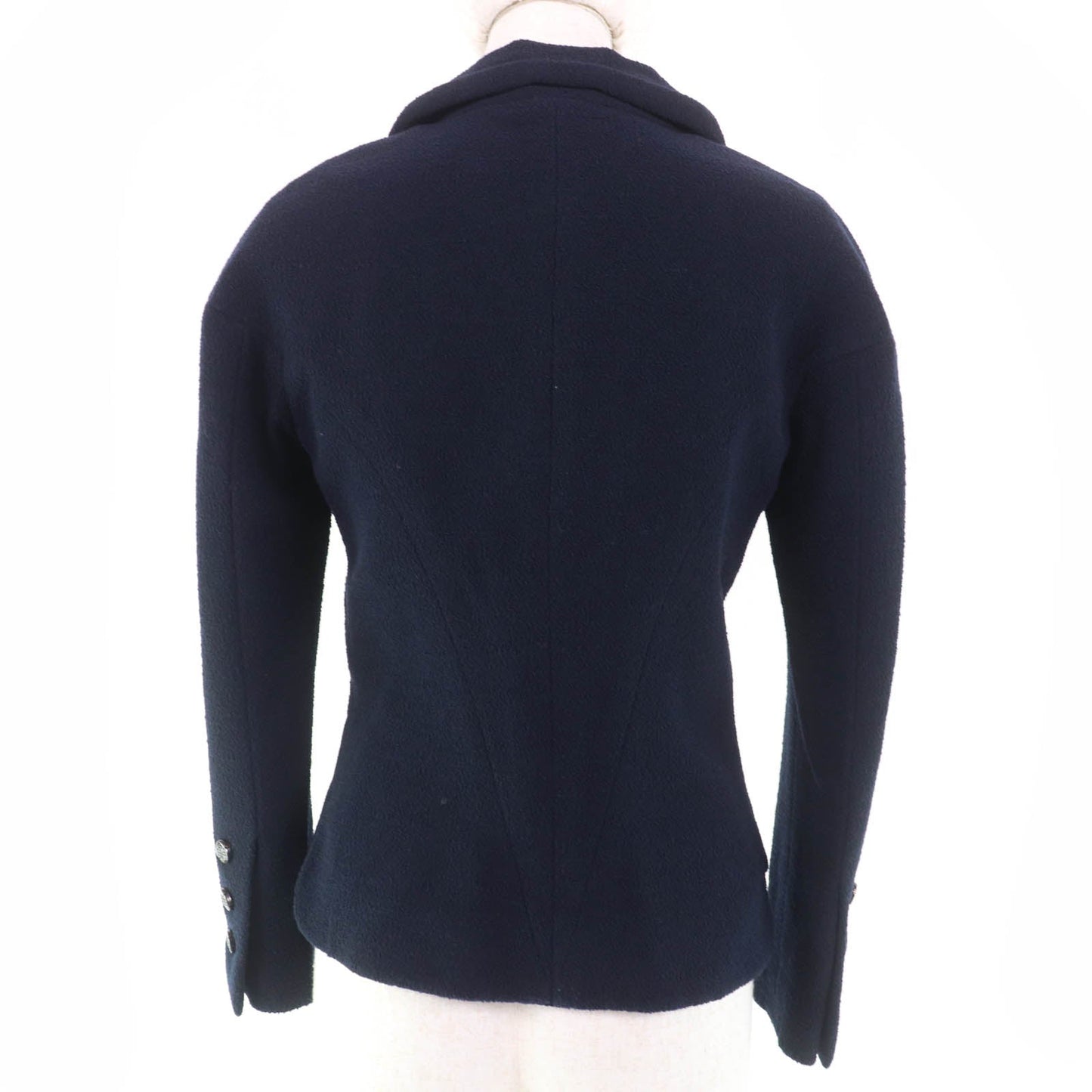 Chanel COCO Mark Button Wool Jacket