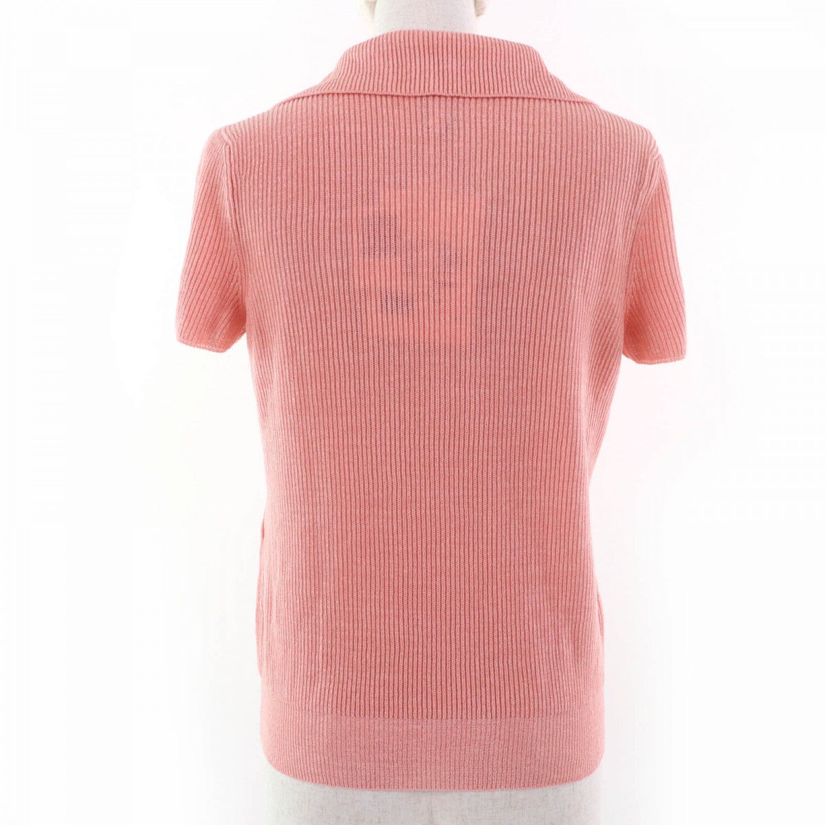 Chanel knit 17P Pink Handbag
