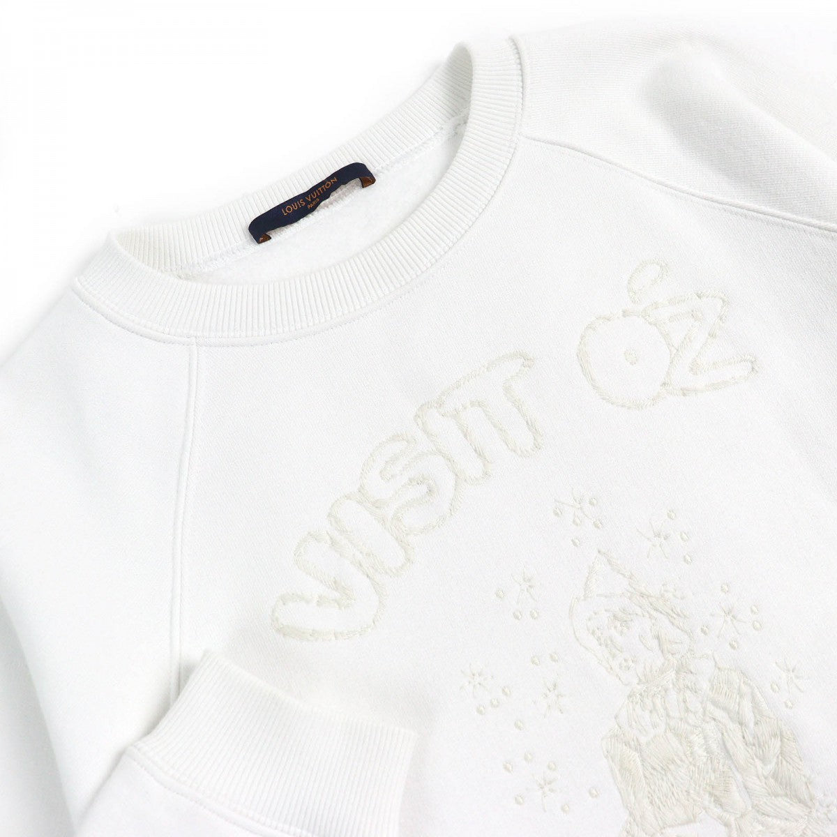Louis Vuitton sweat S Cotton White Apparel