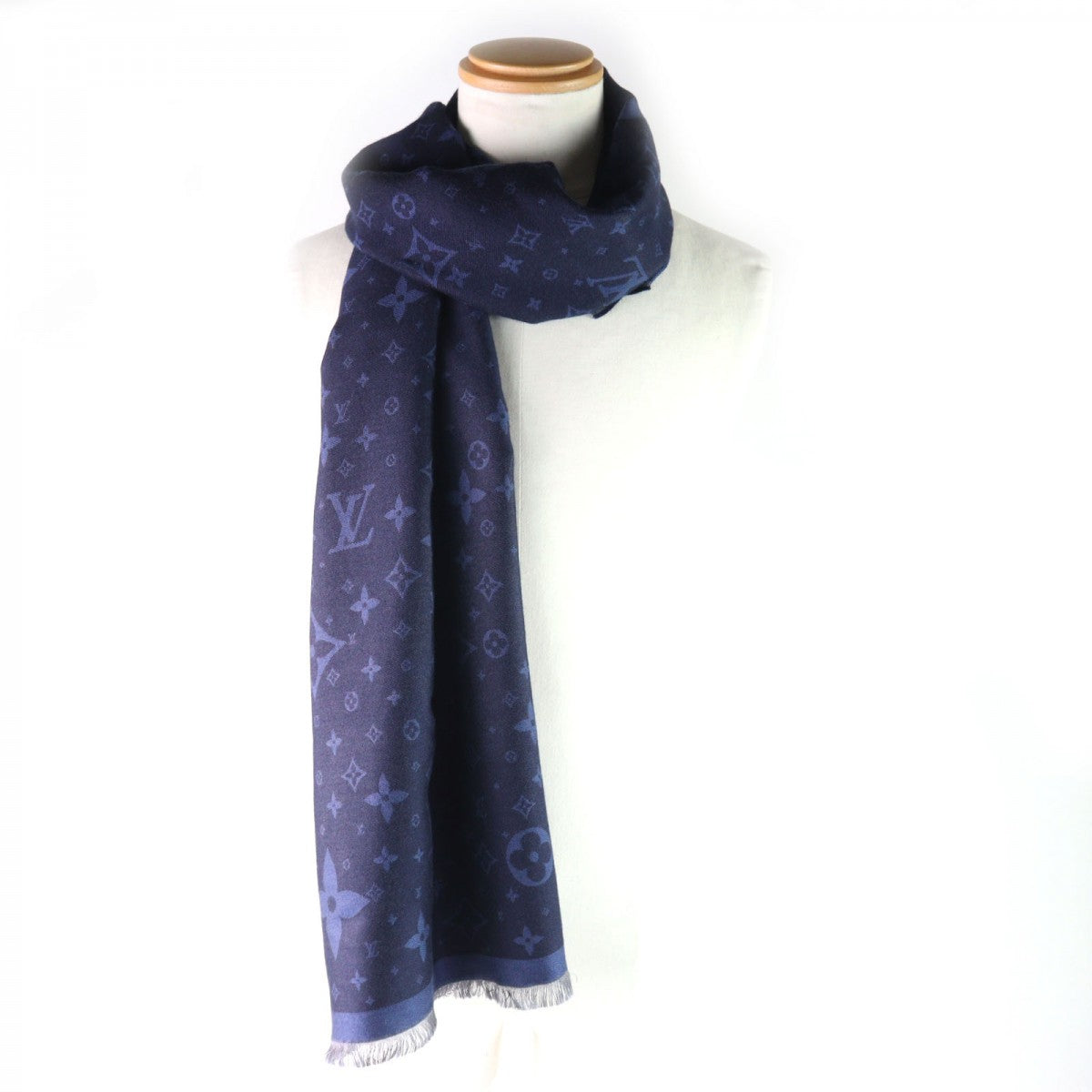 Louis Vuitton Stall R98933 Wool Blue Navy Apparel