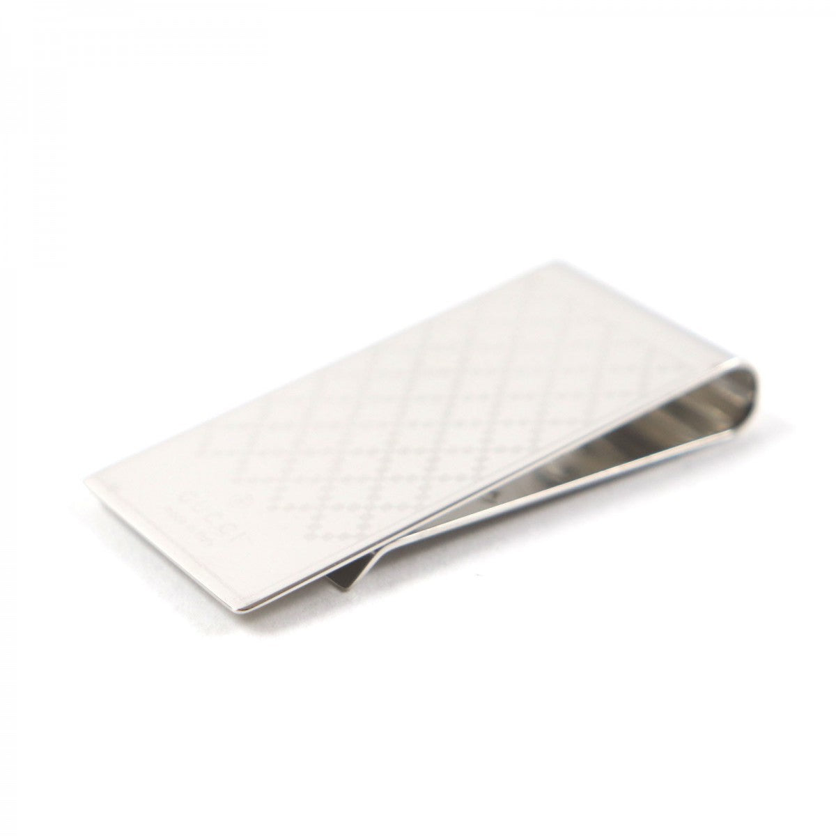 Gucci Money clip Stainless Steel Diamante Silver Accessory