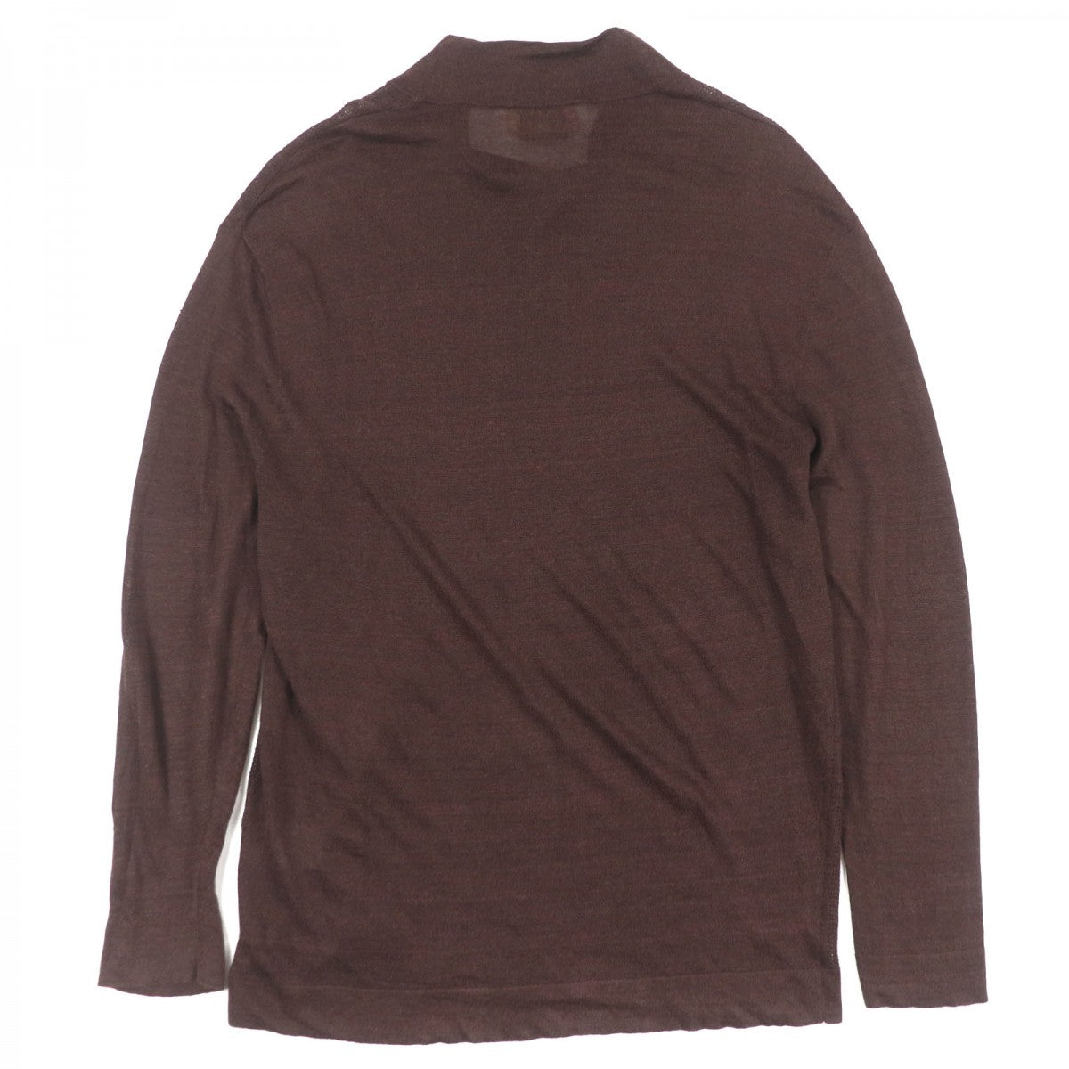 Cut Main: Linen, Main: Silk Dark Mens Brown Travel Bag