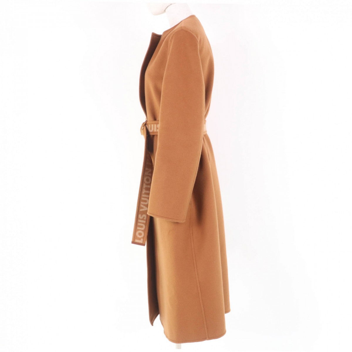 Louis Vuitton coat Part 100 polyester 36 Wool Brown Apparel