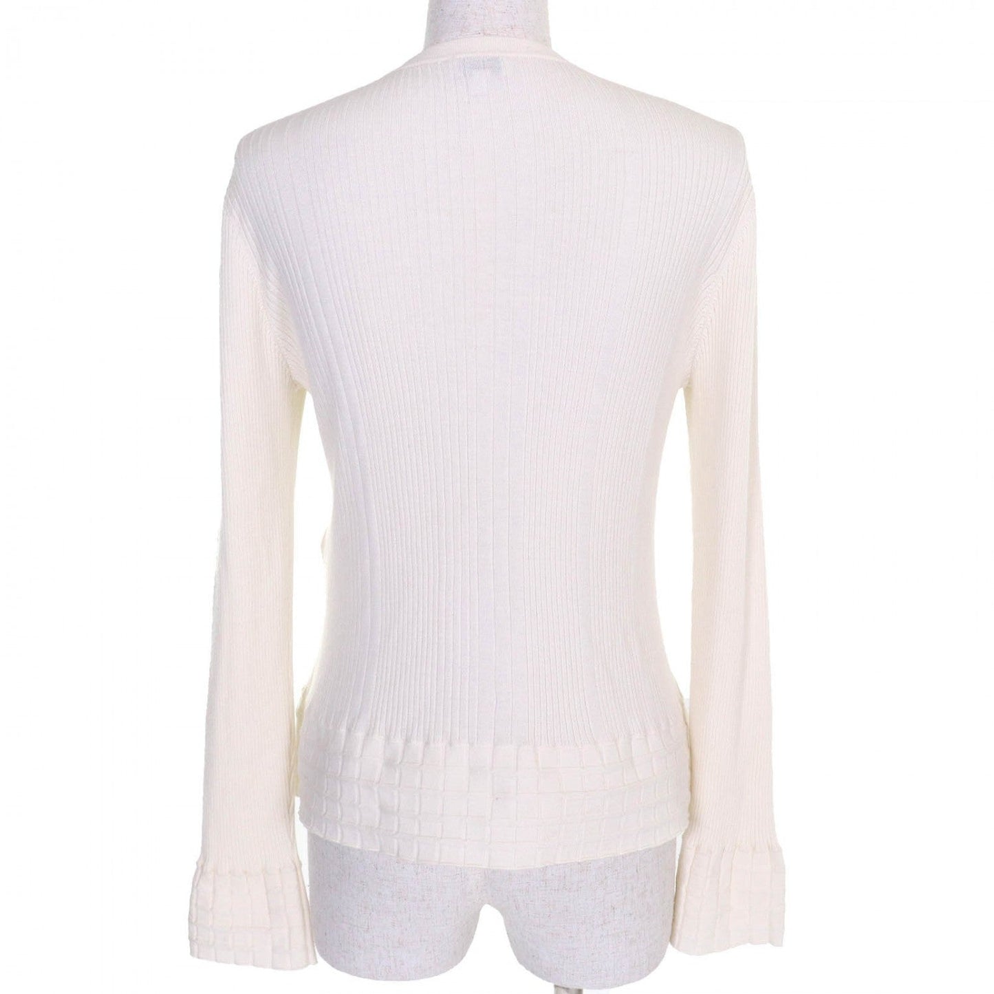 Chanel cardigan cashmere 42 White Handbag