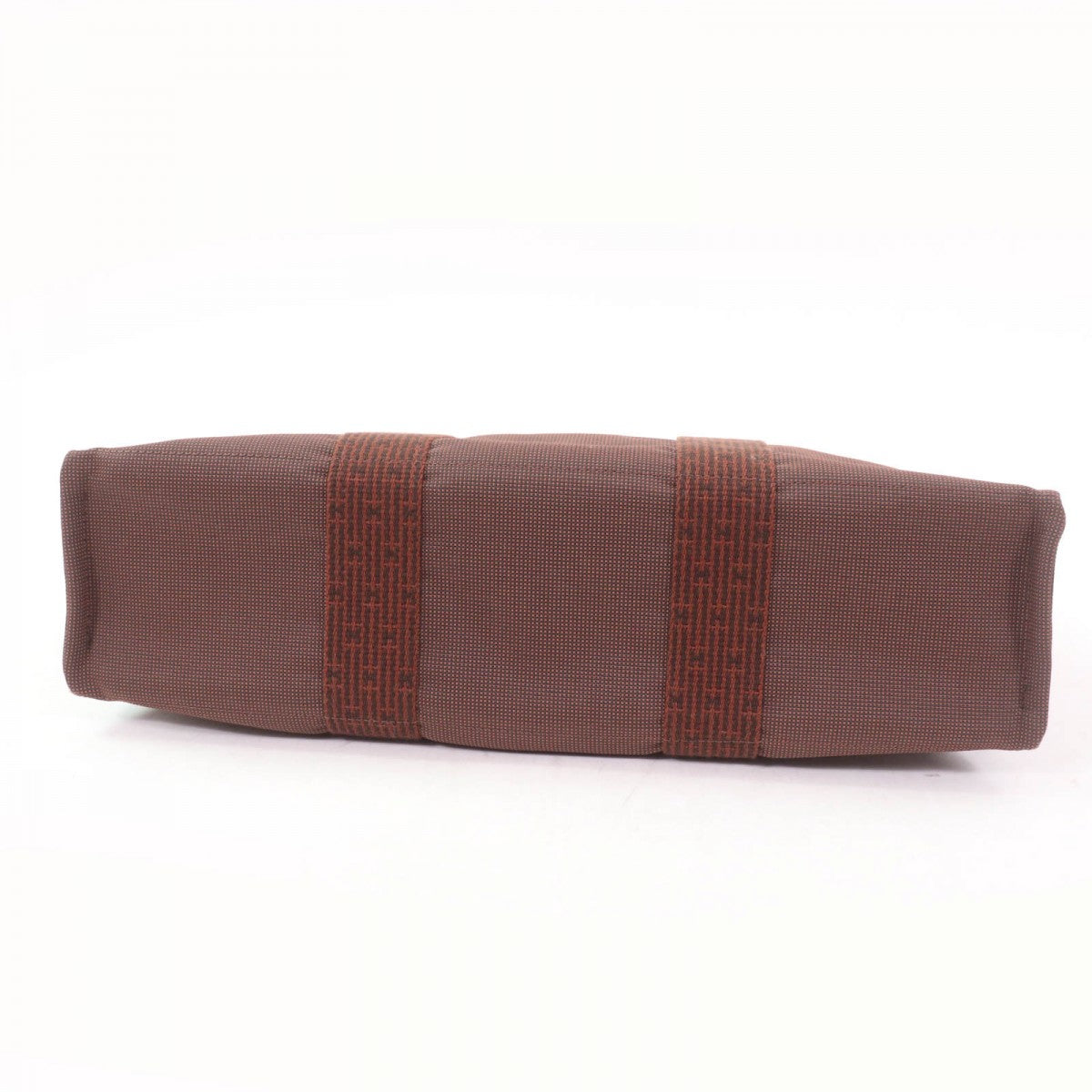 Hermes Handbag Main Polyamide Main Polyester Her Line Mm Brown Travel Bag