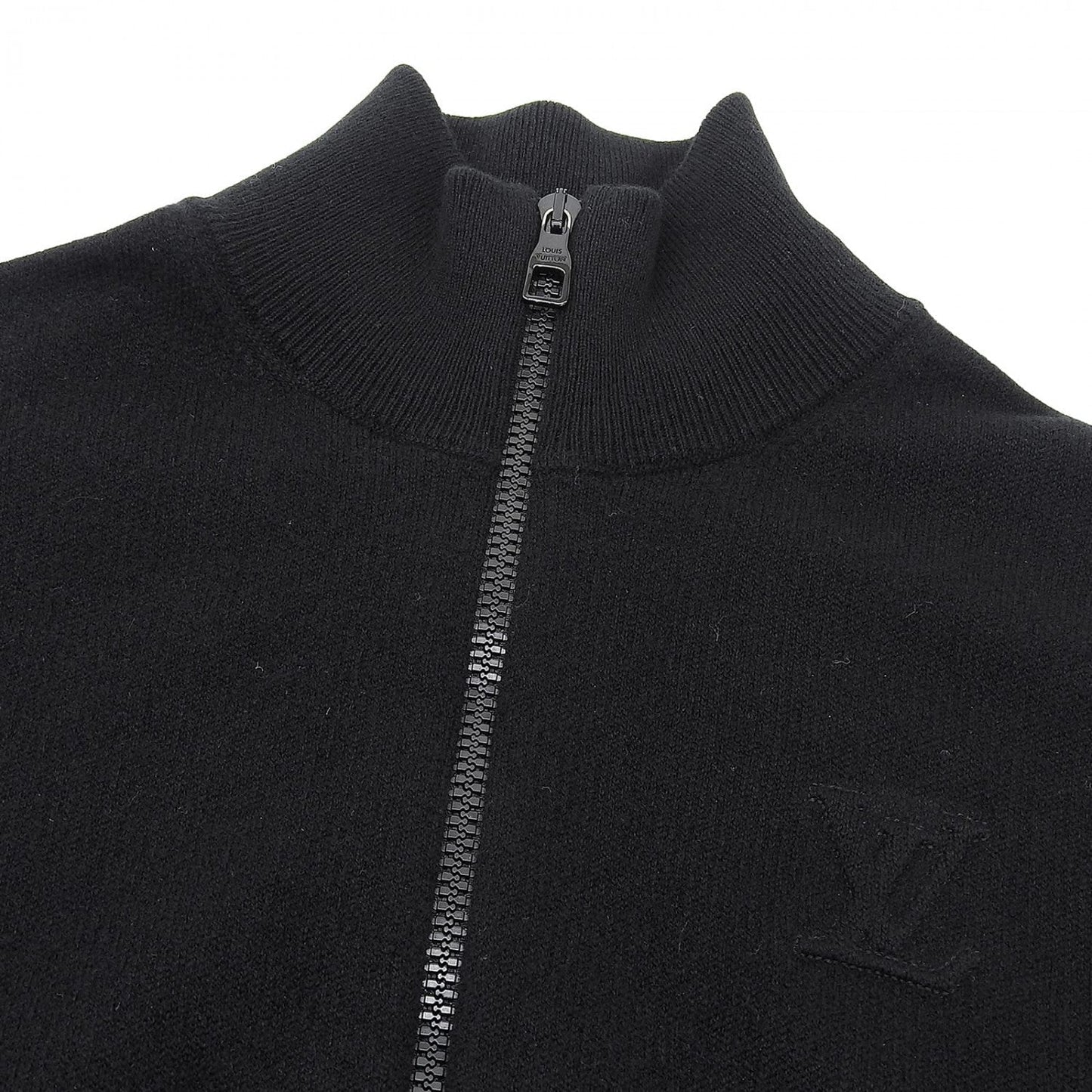 Louis Vuitton knit cashmere M Black Handbag
