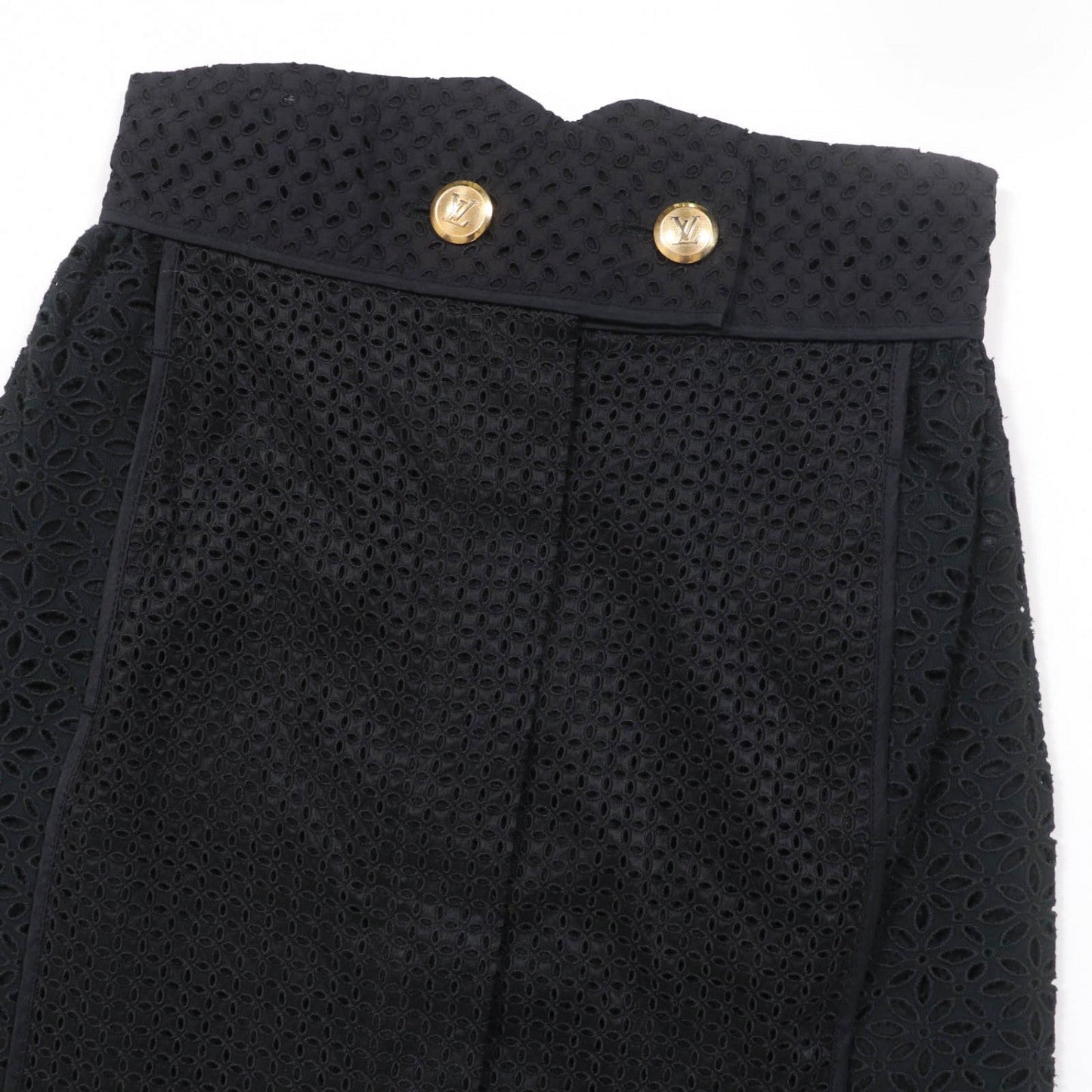 Louis Vuitton 36 Cotton Black Apparel