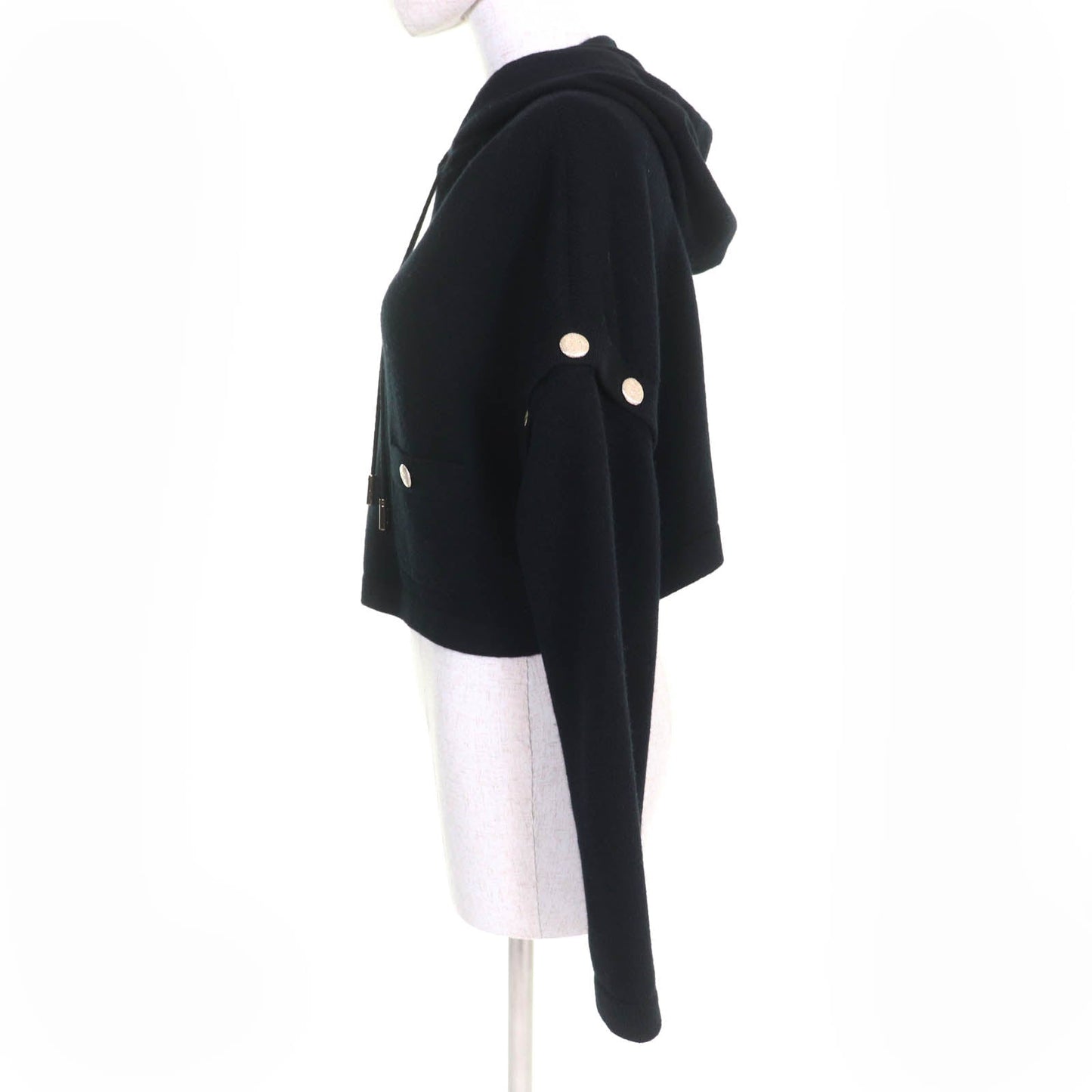 Chanel Coco Mark Button Cashmere 2Way Knit Bag