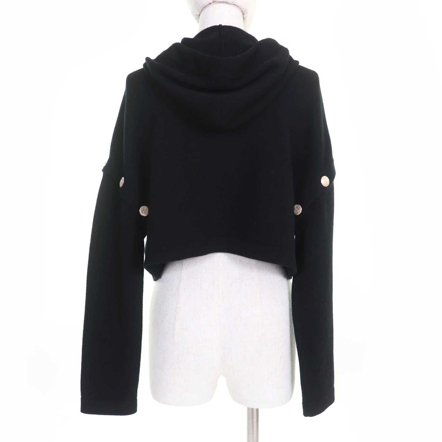 Chanel COCO Mark Button Cashmere 2way Knit