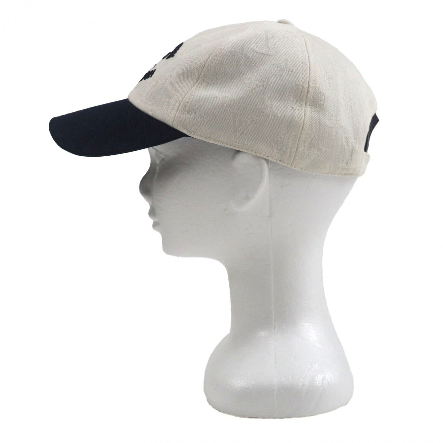Louis Vuitton M5147L Two-tone S00 S Cotton White Navy Hat