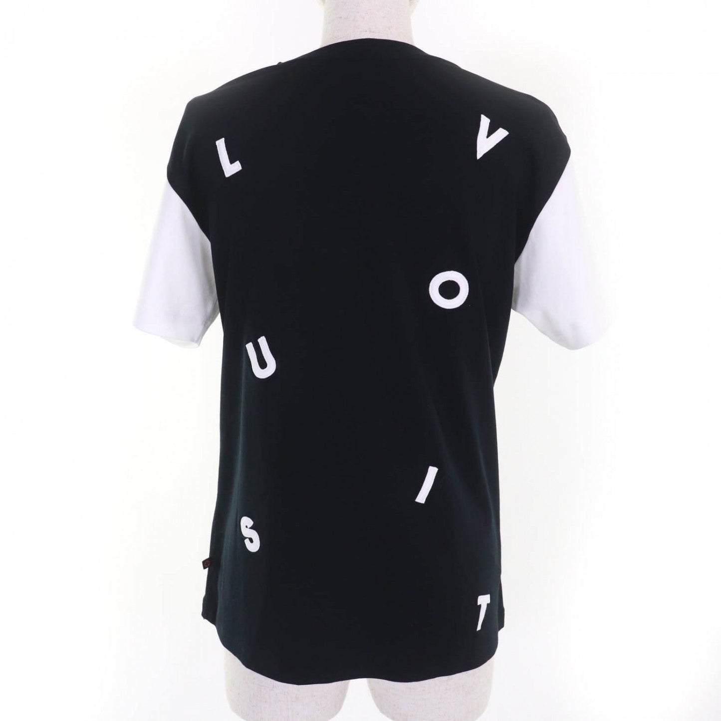 Louis Vuitton Short sleeve T-shirt S Cotton Black White Apparel