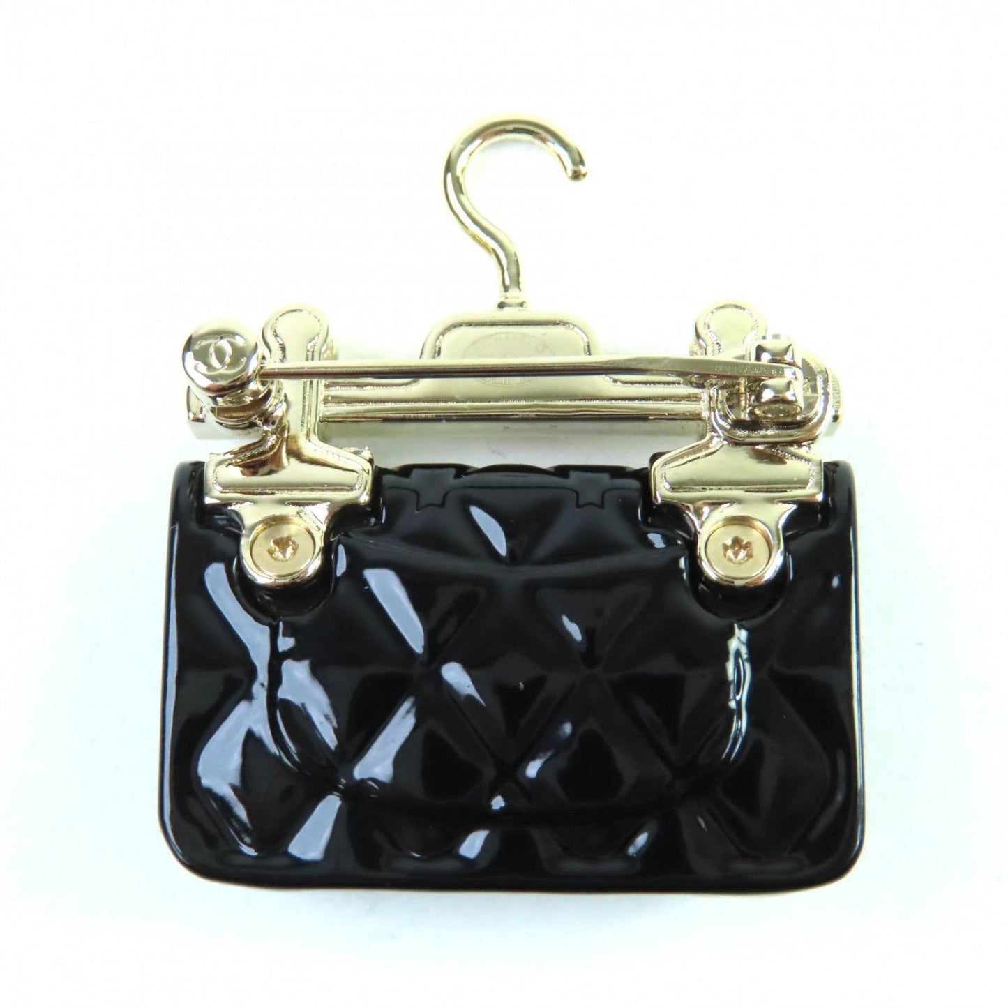 Chanel Brooch B23C ã ¼ Black Handbag