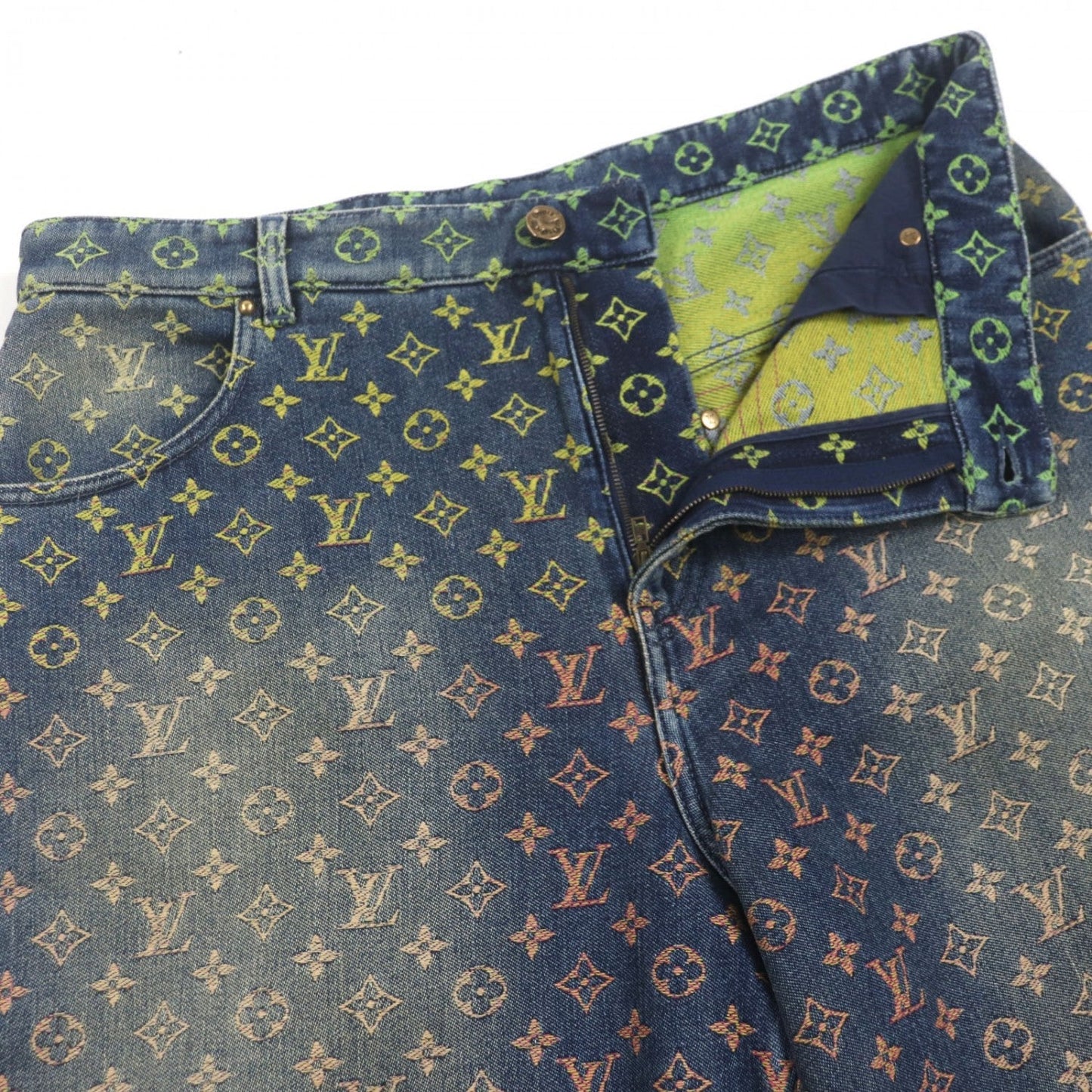 Louis Vuitton Indigo Multi 36 Cotton Apparel