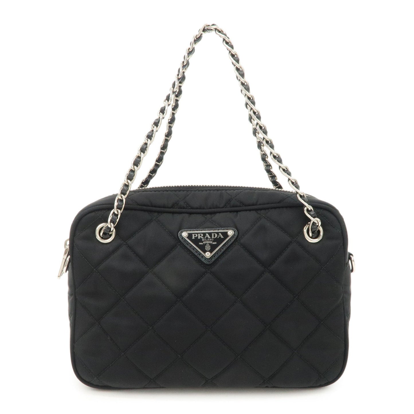 Tessuto Quilting Bag Hand Bag d Nylon Saffiano Chain Handbag