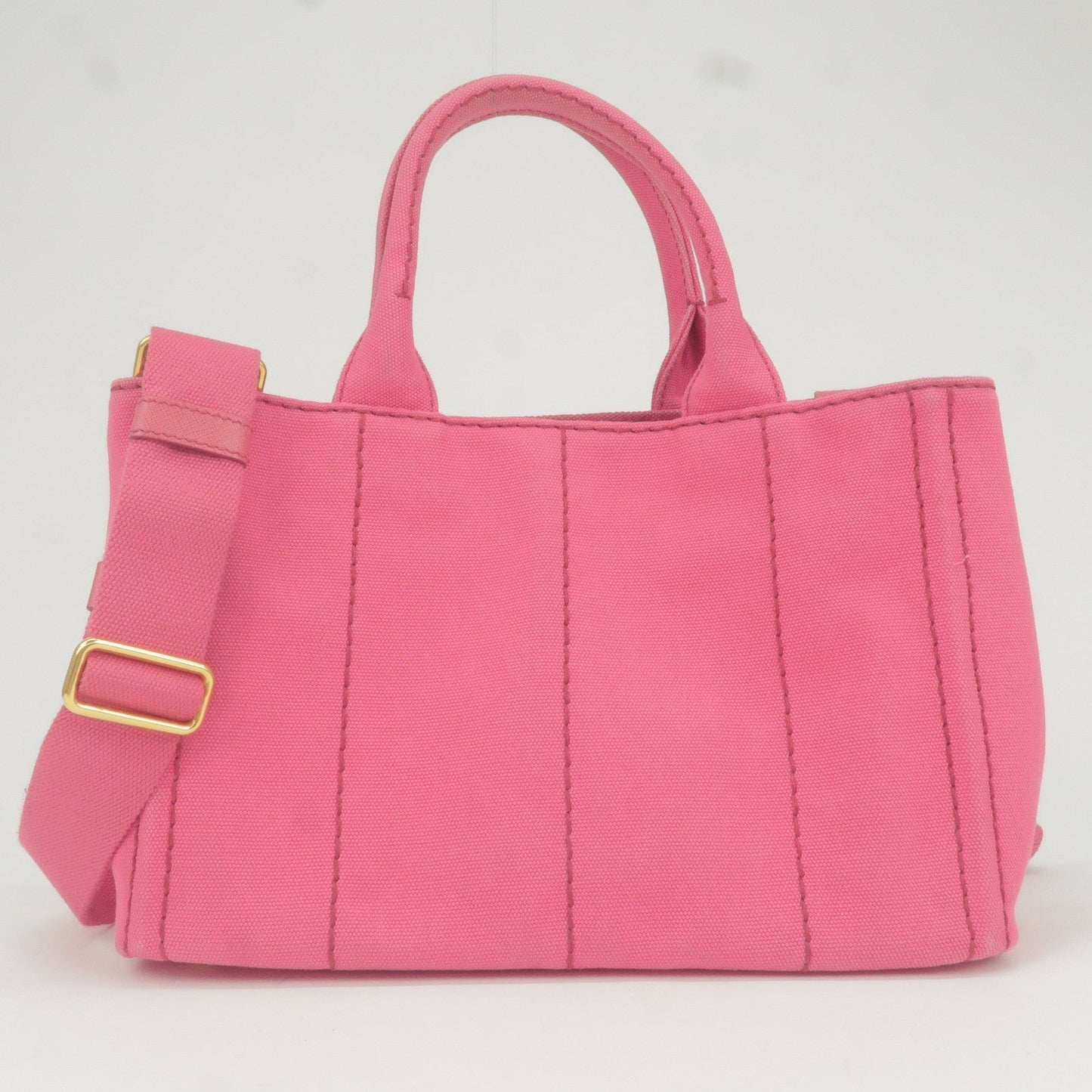 Prada Prada Canapa Mini Canvas 2Way Bag Shoulder Bag 1Bg439 35786 1