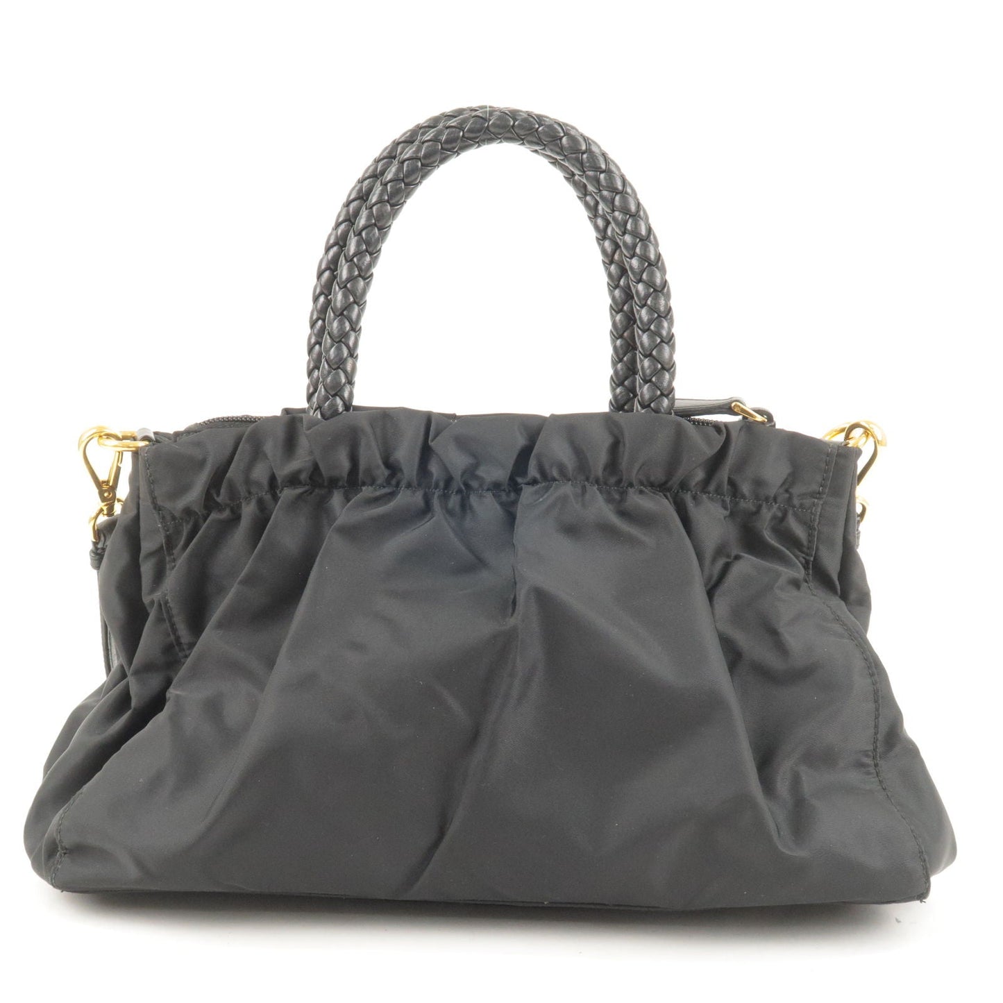 Prada Prada Nylon Leather Ribbon 2Way Bag Shoulder Bag