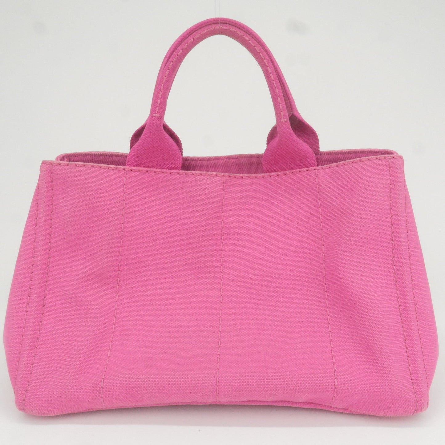 Prada Prada Logo Canapa Canvas Tote Bag Hand Bag