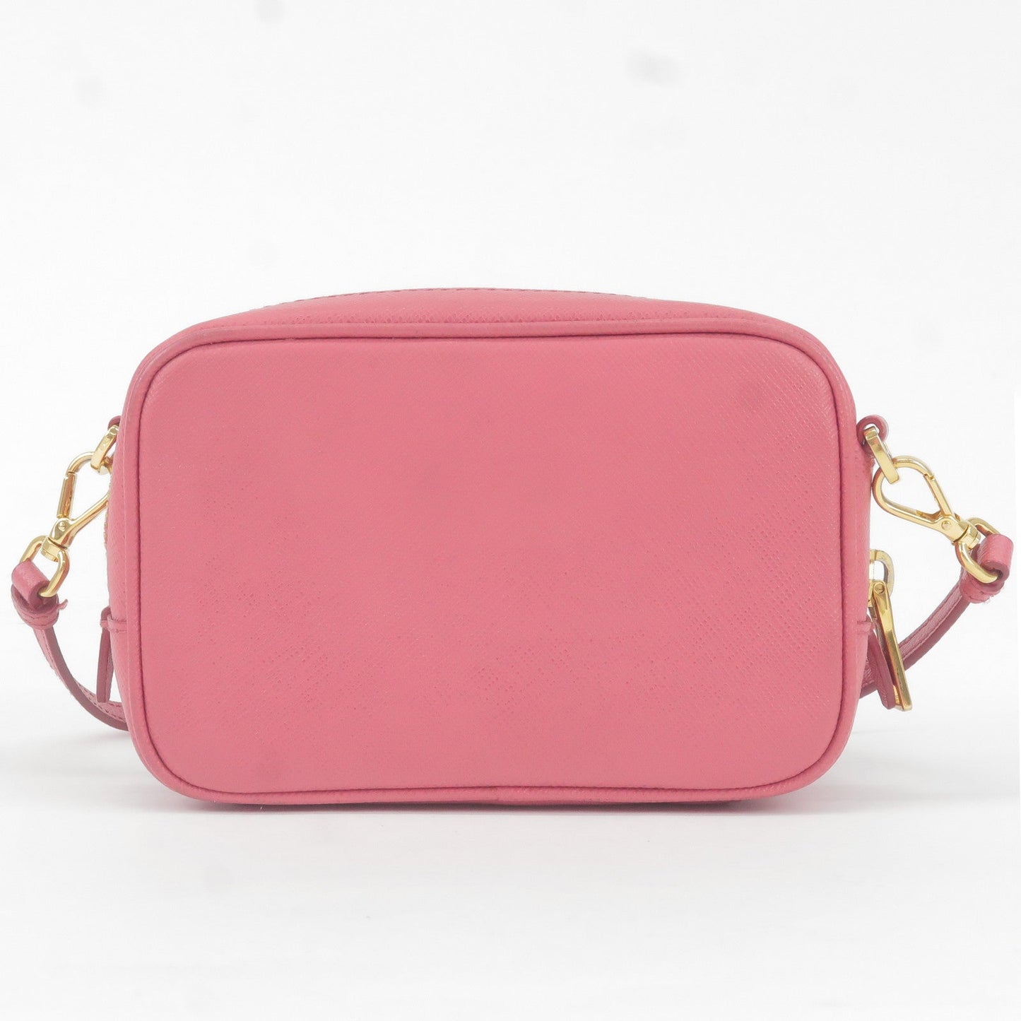 Prada Prada Bow Ribbon Leather Shoulder Bag Purse Pink