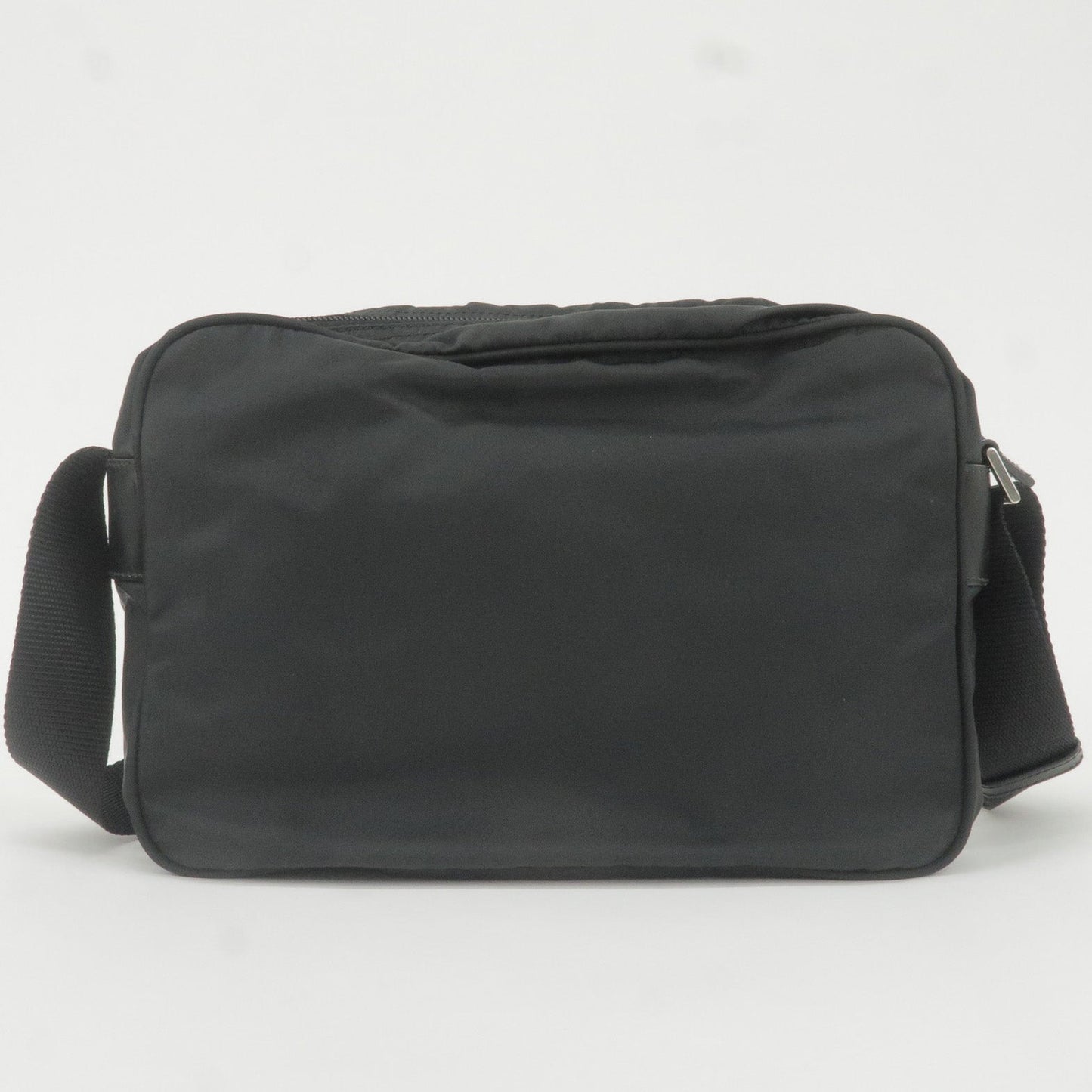 Prada Prada Logo Nylon Leather Shoulder Bag Nero Black Bt0166 35749 12