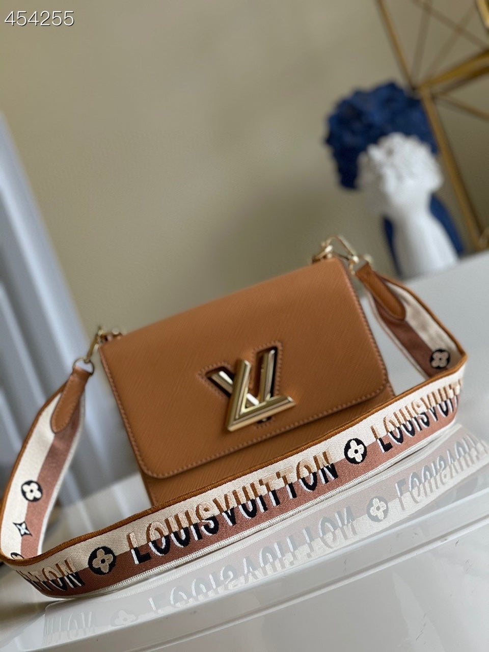 Top Quality Twist Mm Blossoms Honey For Monogram Gold Crossbody Bag
