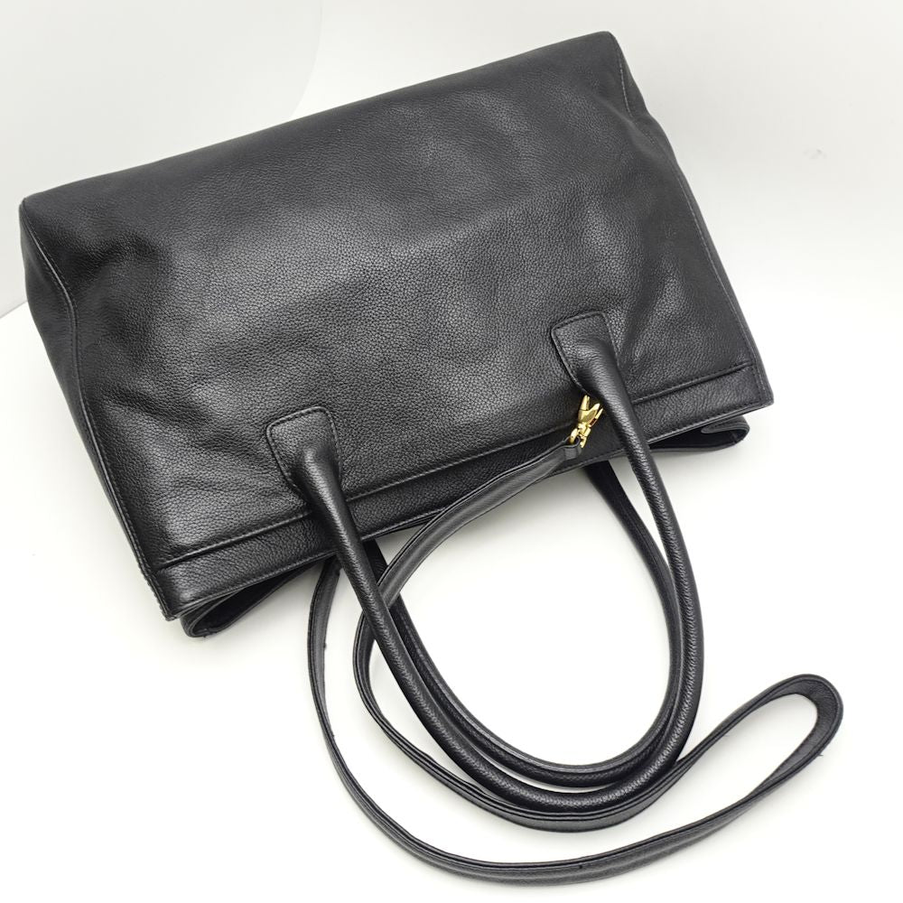 Chanel Executive Tote Bag Soft Caviar Skin Black