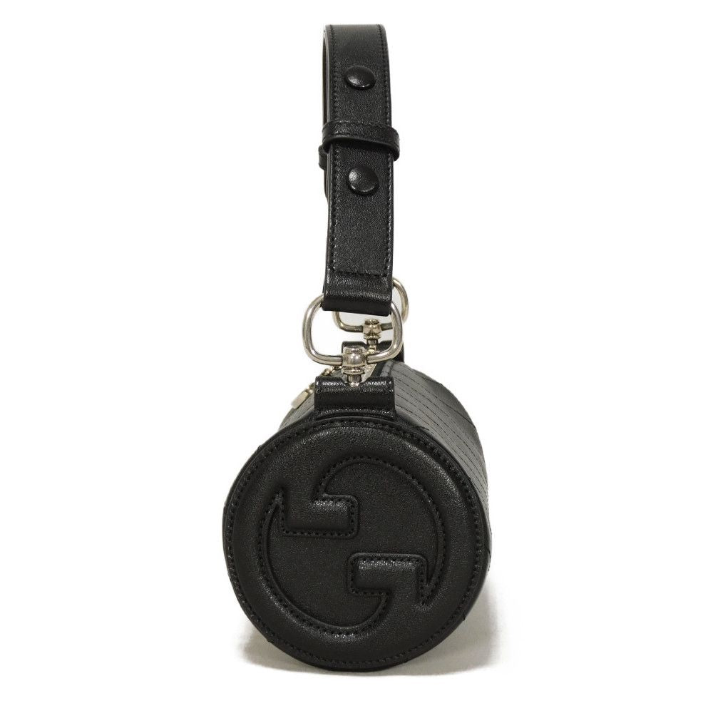 Gucci CPY Interlocking G Blondie Leather Calf Black Mini Shoulder Bag