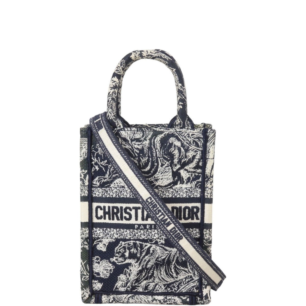 Dior Tote Bag Book Tote 5 Canvas Mini Small Shoulder Bag