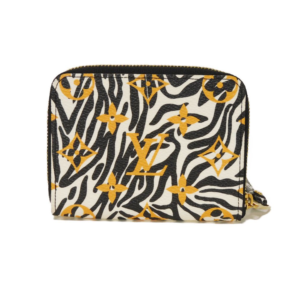 Louis Vuitton Coin M67879 Giant Animal Print Monogram Leather Canvas Handbag