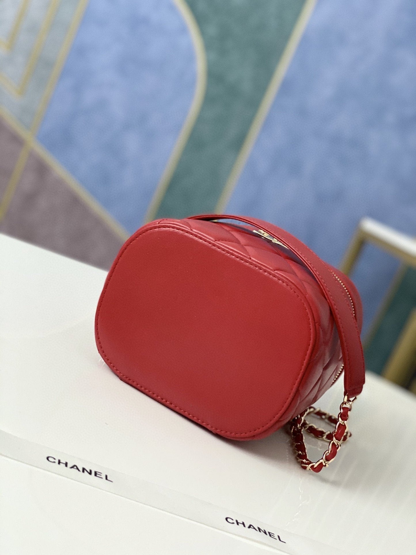 Chlvanity Case Hardware Burgundy For Women Handbags Gold Shoulder Bag