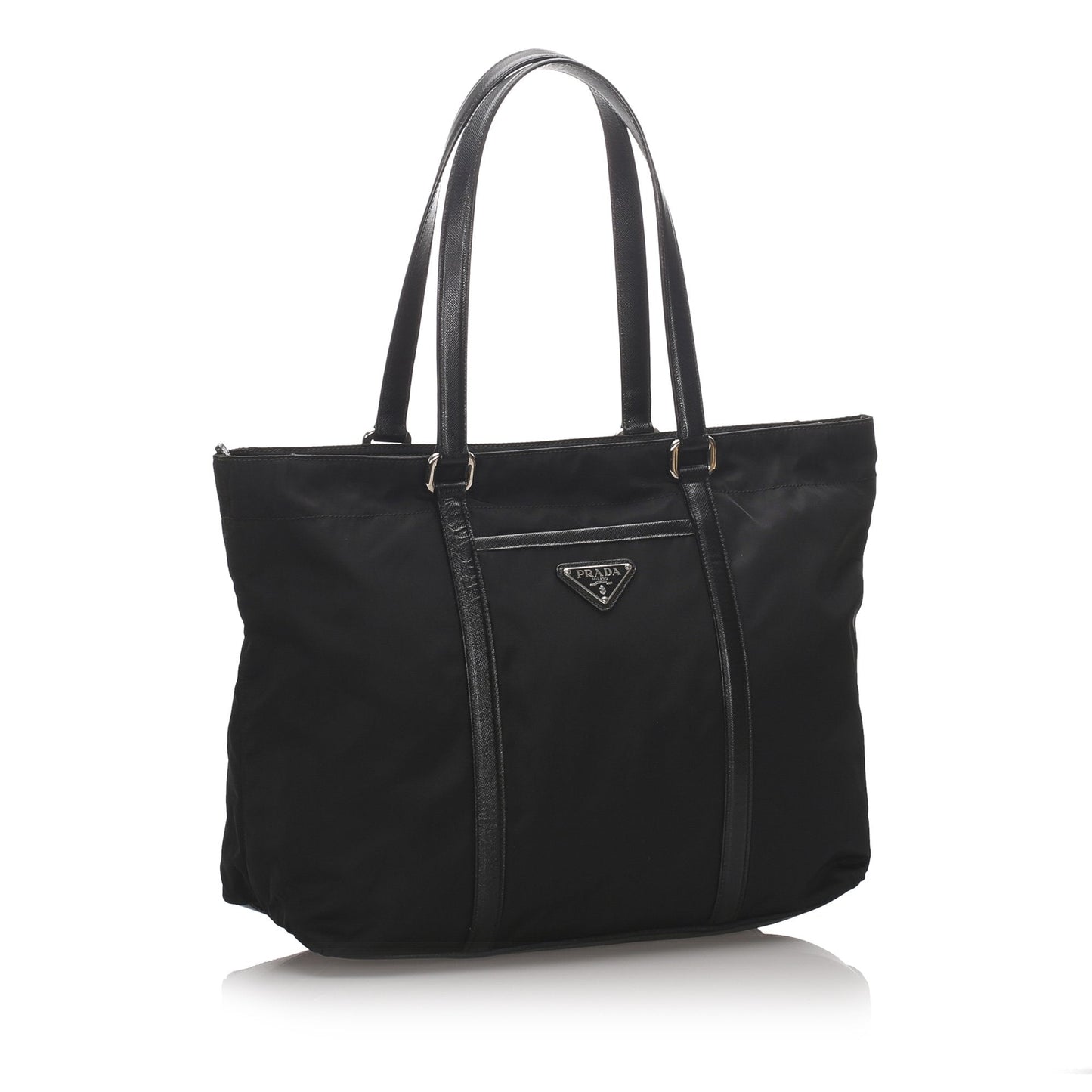 Prada Fabric Tessuto Tote Bag Italy Nylon Black Bag Italy 1