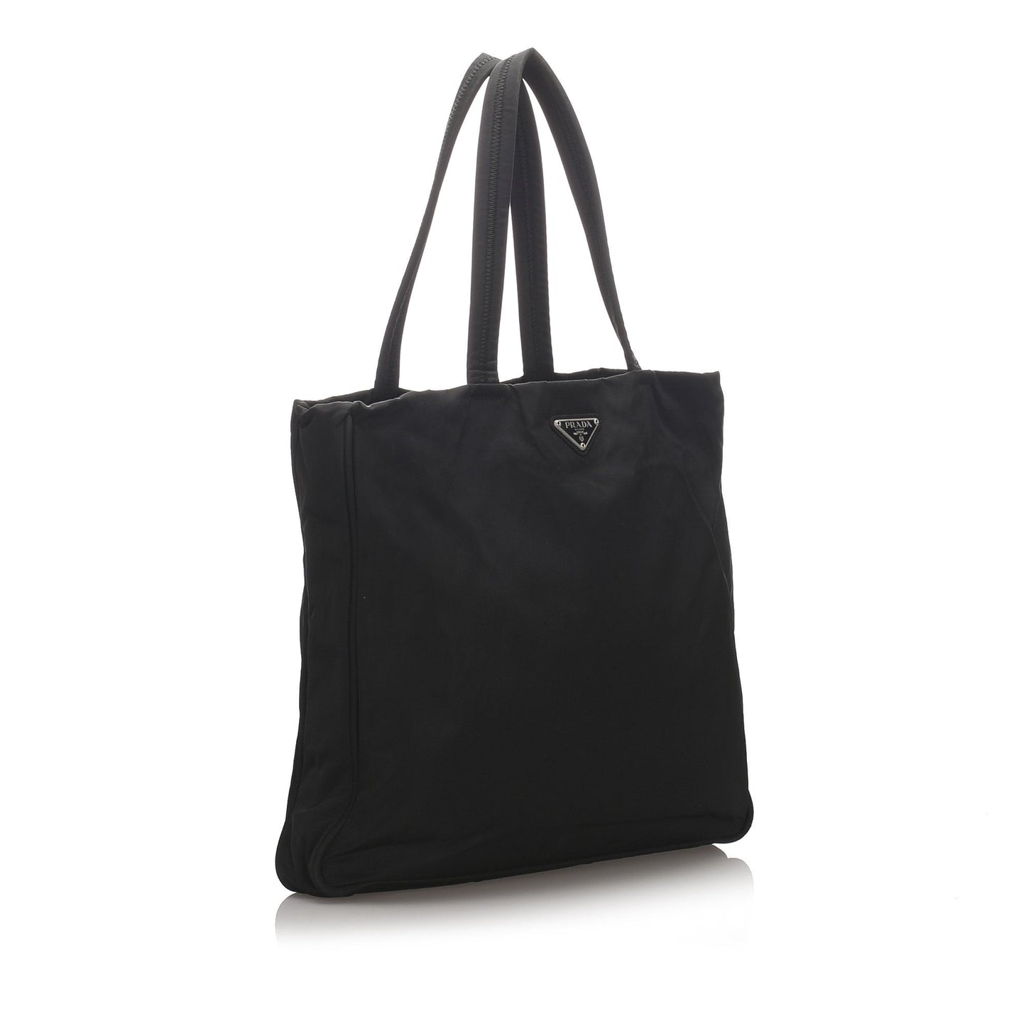 Prada Fabric Tessuto Tote Bag Italy Nylon Black Bag Italy 4