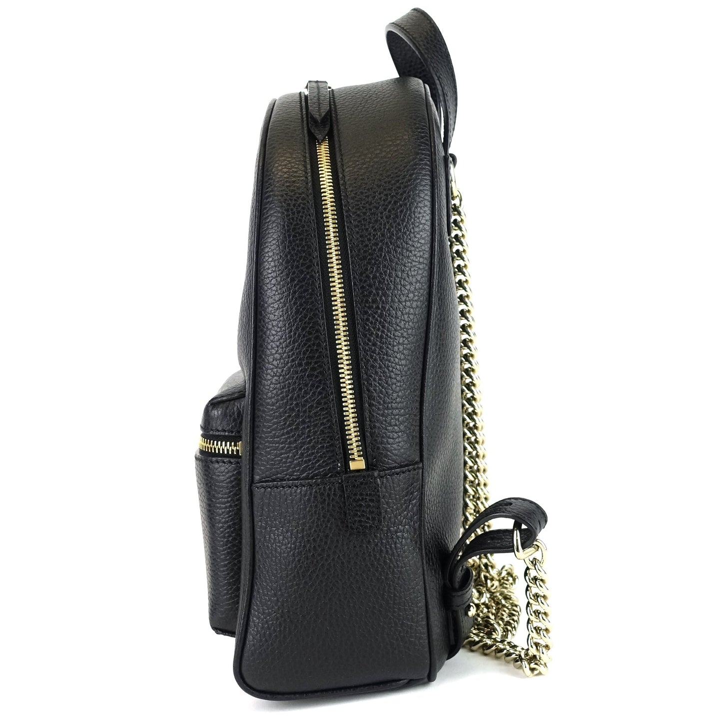 Gucci Soho Backpack Leather Chain