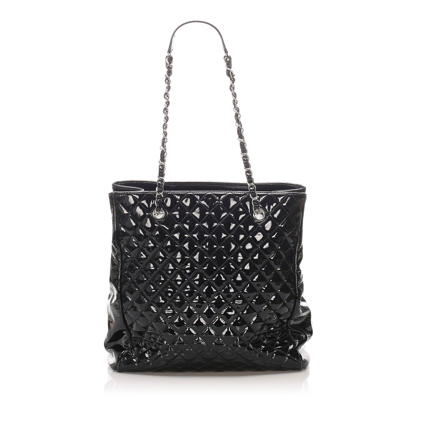 Chanel Patent Tote bag Leather Matelasse Shoulder Bag