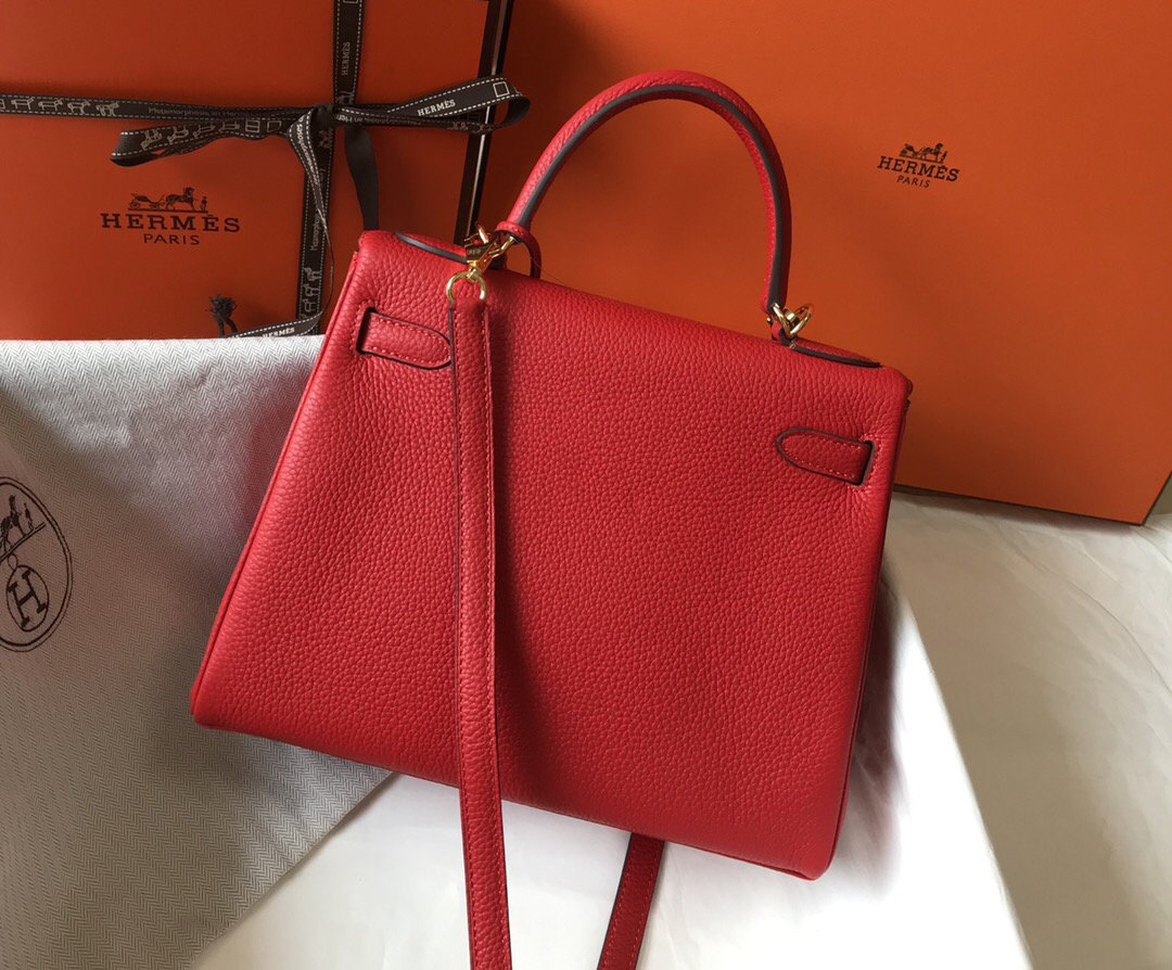 Top Quality Kelly Rouge Cas Ue Togo Shoulder Bag