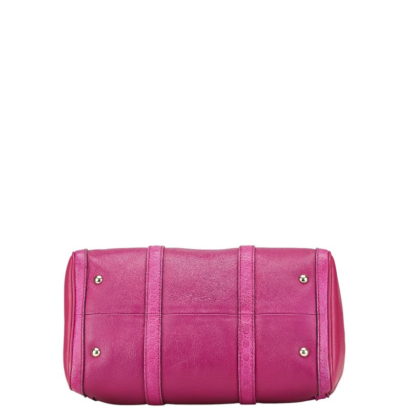 Gucci ssima 2Way Bag Leather Travel Bag