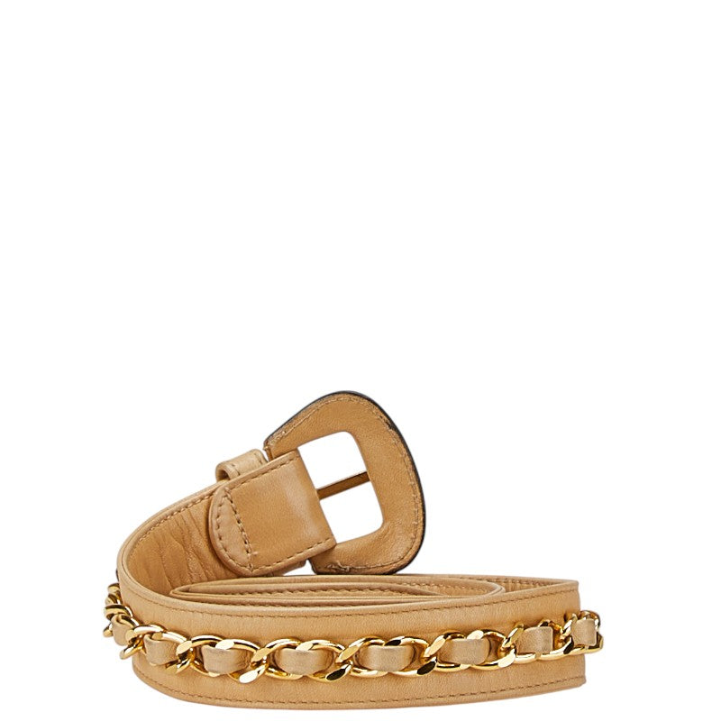 Chanel Chain Leather Belt Bag