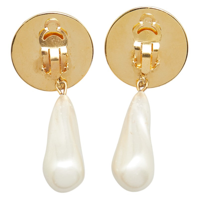Chanel Round Clover Earrings