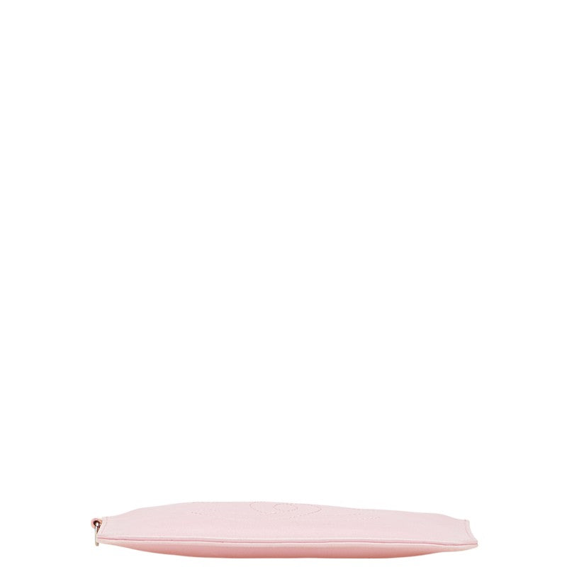 Chanel Coco Mark Calfskin Pouch Bag