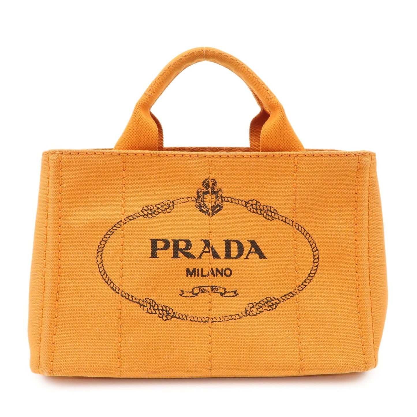 Tote Bag Canapa Hand Bag Canvas Orange Mini