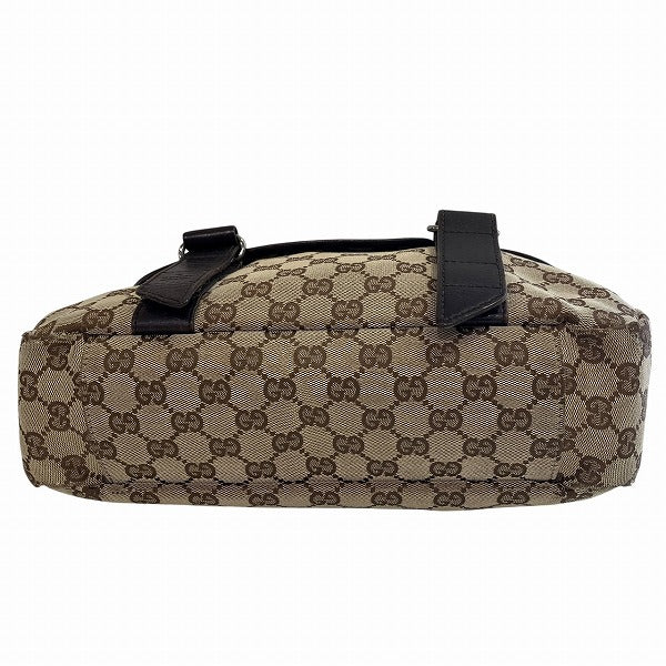 Gucci Shoulder Bag Leather Canvas Bag 6