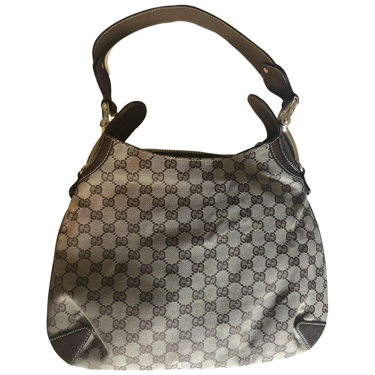 Gucci beige cloth handbag